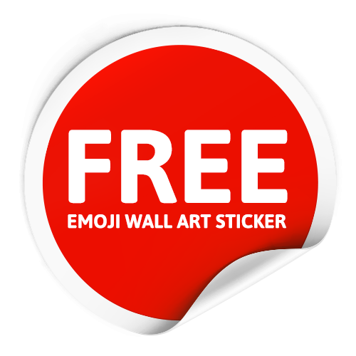Free Emoji Wall Art